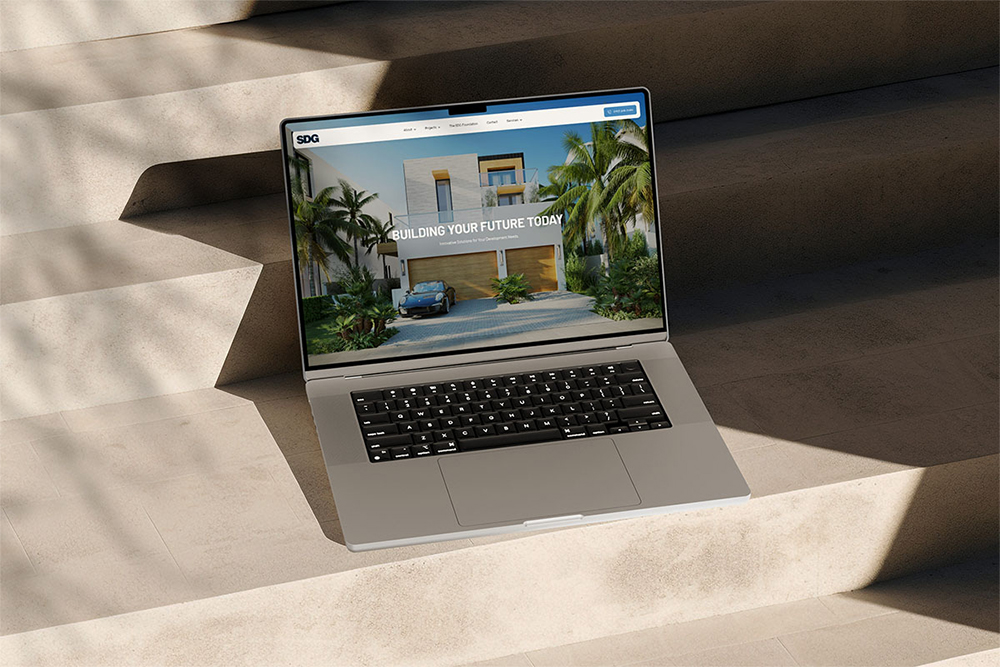 Web production example